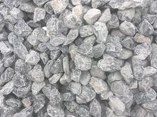 Alpine-Schotter 120-250mm 30kg BigBag Kalkstein, anthrazit mit Marmoradern ! Naturprodukt = Steinmehl & Splitt- Anteile sind kein Reklamationsgrund