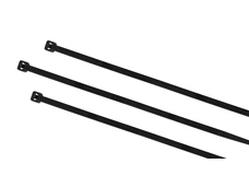 Kabelbinder schwarz          3,5 x 200mm Industrie, 20er Pack, 2Lock