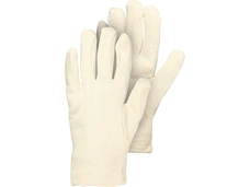 TRIUSO Baumwolljersey-Handschuh schwere Qualität 6 Paar