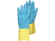 TRIUSO Naturlatex-Handschuh mit Neopren-Überzug