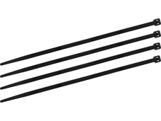 TRIUSO Kabelbinder schwarz 3,6 mm 100 St.