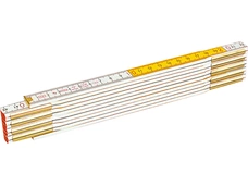 TRIUSO Meterstab gelb-weiß 2000 mm