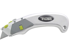 TRIUSO Automatikmesser Premium mit 5 Trapezklingen