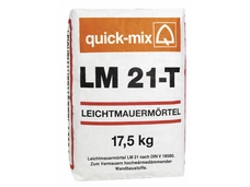 quick-mix LM5/21-T Leichtmauermörtel 17,5 kg