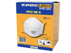 Upixx Feinstaubmaske FFP2 NR D ohne Ventil 20 Stück