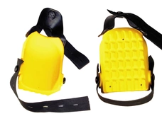 Hufa Knieschoner Kastenform mit Ergo-Fix gelb