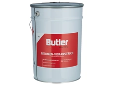 Butler macht´s! Bitumen-Voranstrich