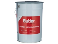 Butler macht´s! Bitumen-Isolieranstrich
