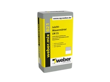 Weber.mix 621 Leicht-Mauermörtel LM21, 17,5 kg