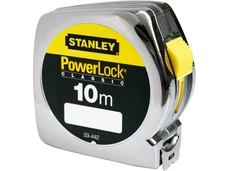STANLEY Powerlock Bandmaß Kunststoff SB-Karte 10000x25 mm