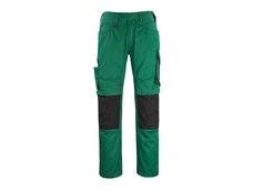 Mascot® Erlangen Hose mit Knietaschen grün, schwarz