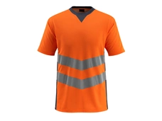 Mascot® Sandwell T-Shirt hi-vis orange, schwarzblau