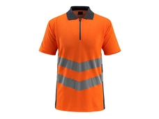 Mascot® Murton Polo-Shirt hi-vis orange, schwarzblau