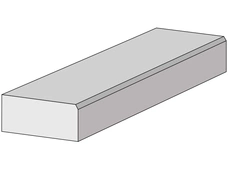 Beton-Blockstufe grau 100x35x16 cm