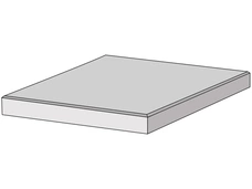 Betonplatte mit Microfase grau 5 cm