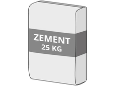 Zement CEM II 32,5 R A-LL 25 kg