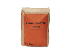 Zementmörtel -neutral-             40 KG Palette eingeschweißt in Folie
