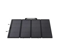 Solar-Panel 220W tragbar, klappbar, zusätzliches 155W Panel auf Rückseite zur effizienten Nutzung von Umgebungslicht