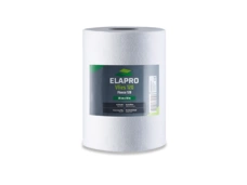Elapro Vlies 120 Polyestervlies, 50m Rolle in weiß 120 g/m2, mit 30,0 cm Breite