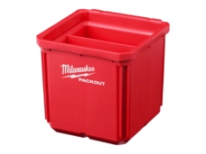 MILWAUKEE PACKOUT Lagerbox 102x102x102 mm, inkl. Einlage und Trennsteg