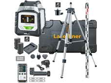Laserliner Linienlaser Duraplane G360 Set 165cm, GRX 60, 2 Lith, Hardcase